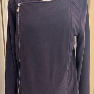 Land’s End Outfitters Motto Zip Jacket in Navy Blue